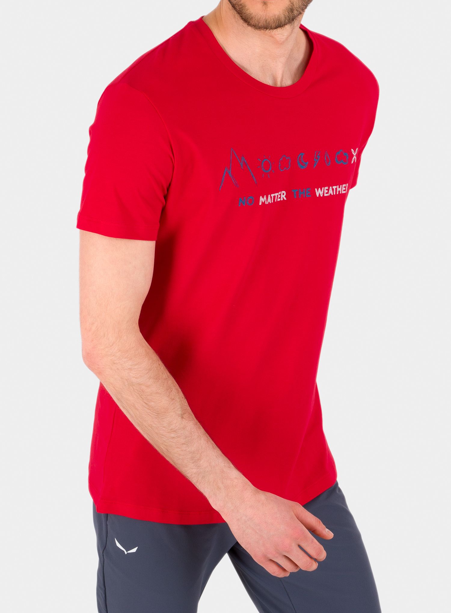 Pamučna majica Montura No Matter T-shirt - red