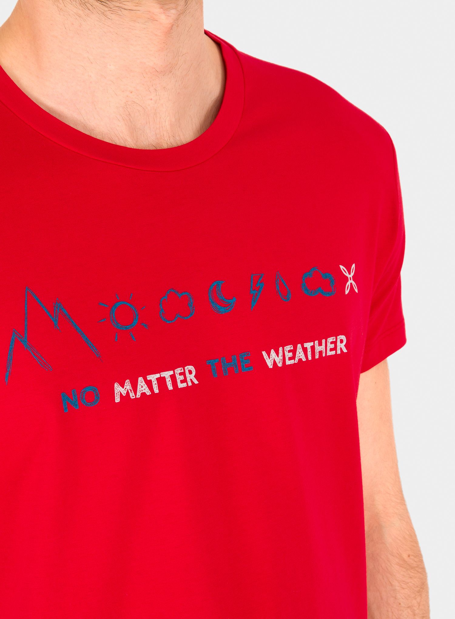 Pamučna majica Montura No Matter T-shirt - red