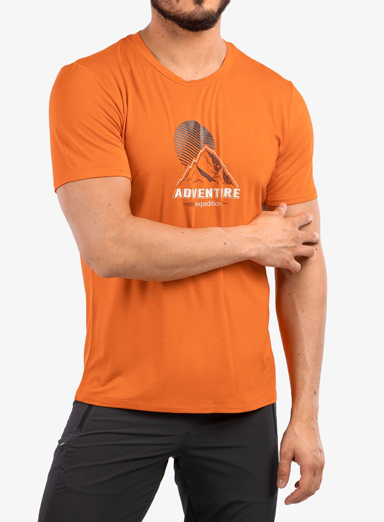 Majica CMP Verte T-Shirt Bamboo Jersey - arancio/antracite