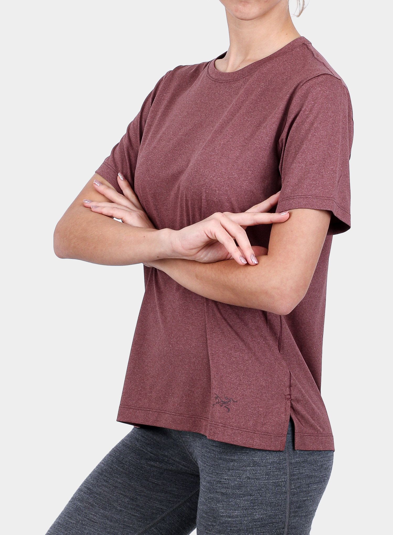 Ženska majica Arcteryx Remige S/S - inertia