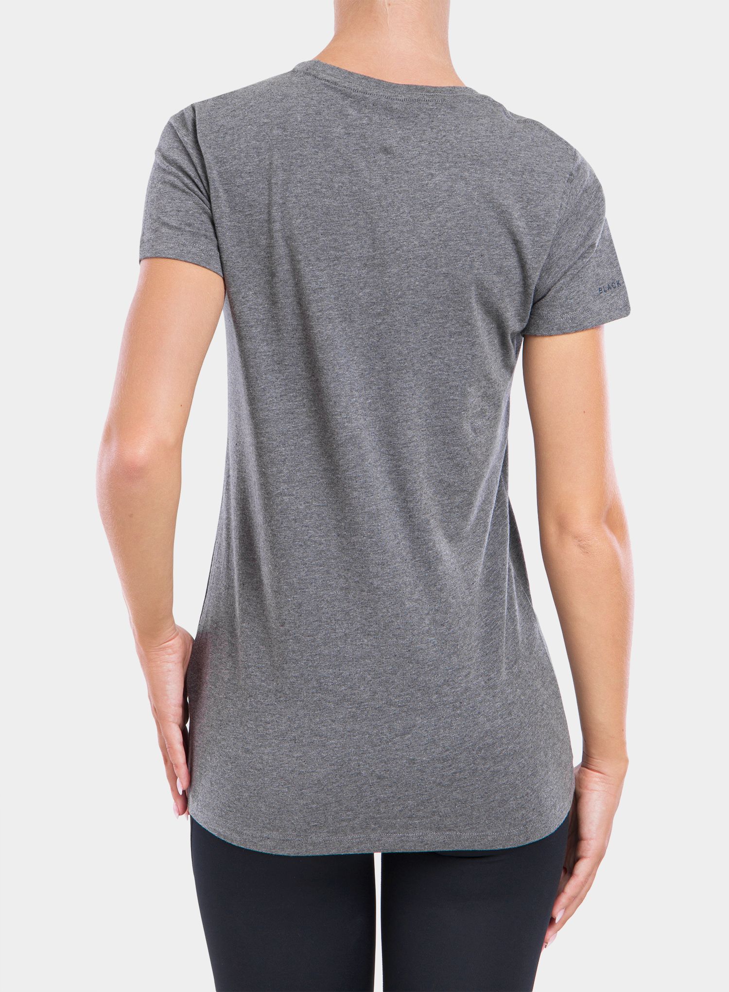 Ženska majica Black Diamond Rise and Climb Tee - charcoal heather