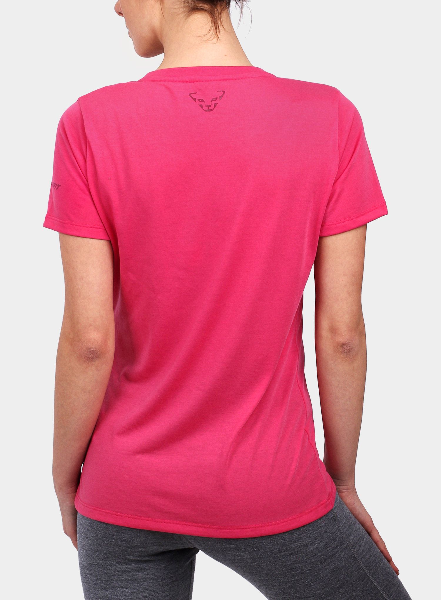 Ženska majica Dynafit Transalper Graphic S/S Tee - lipstick/tattoo