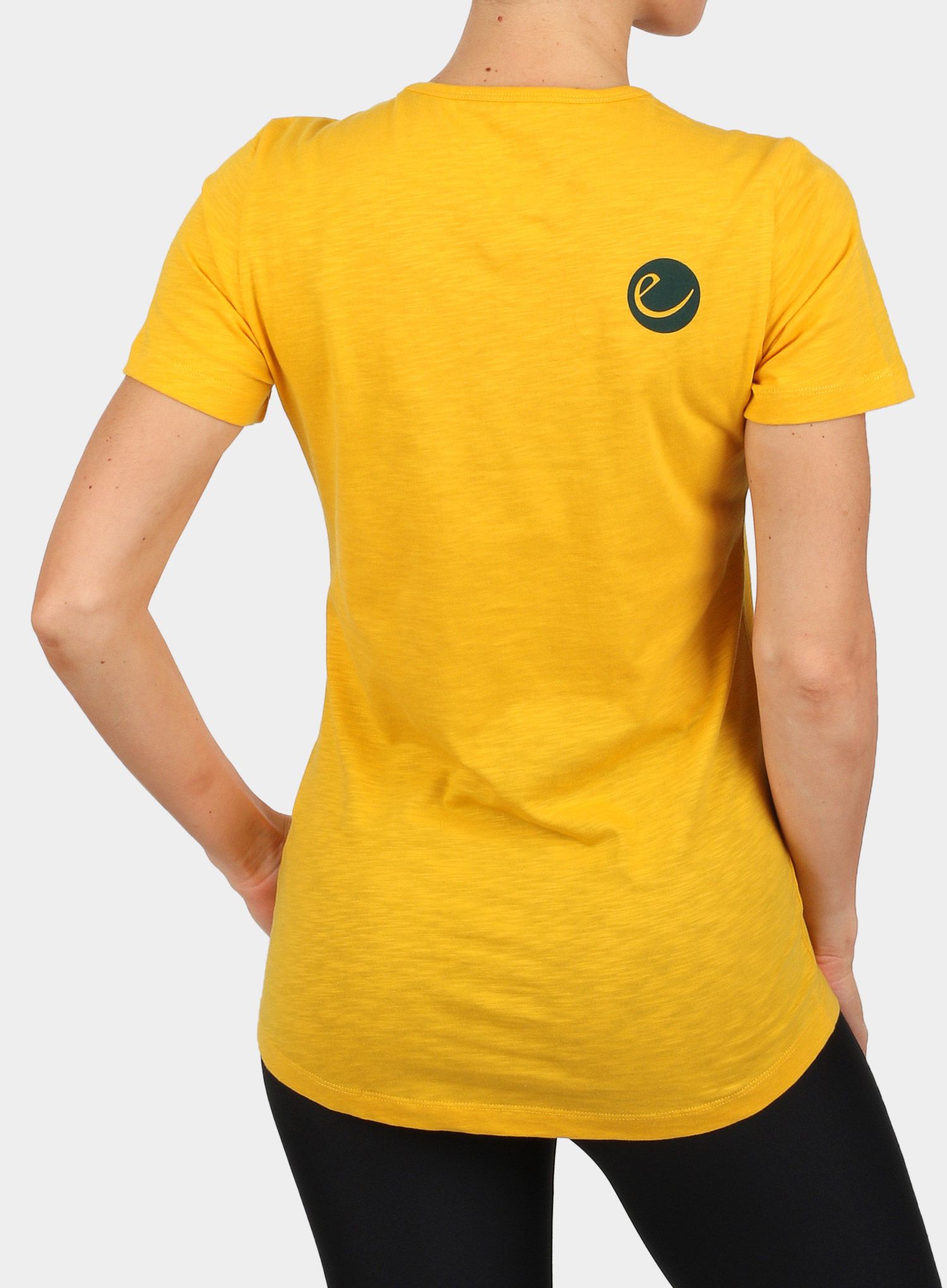 Ženska majica Edelrid Highball T-Shirt IV - golden yellow