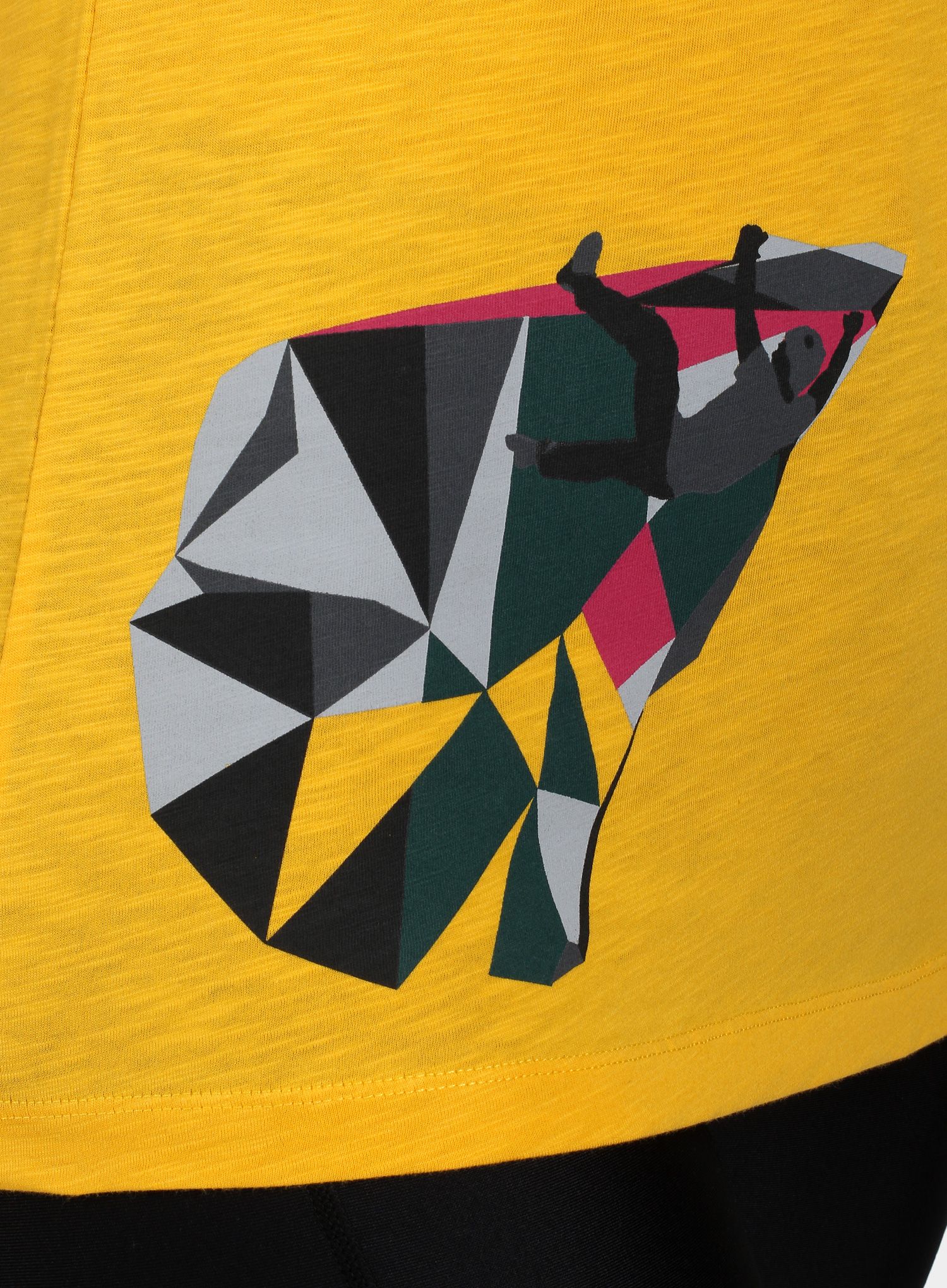 Ženska majica Edelrid Highball T-Shirt IV - golden yellow