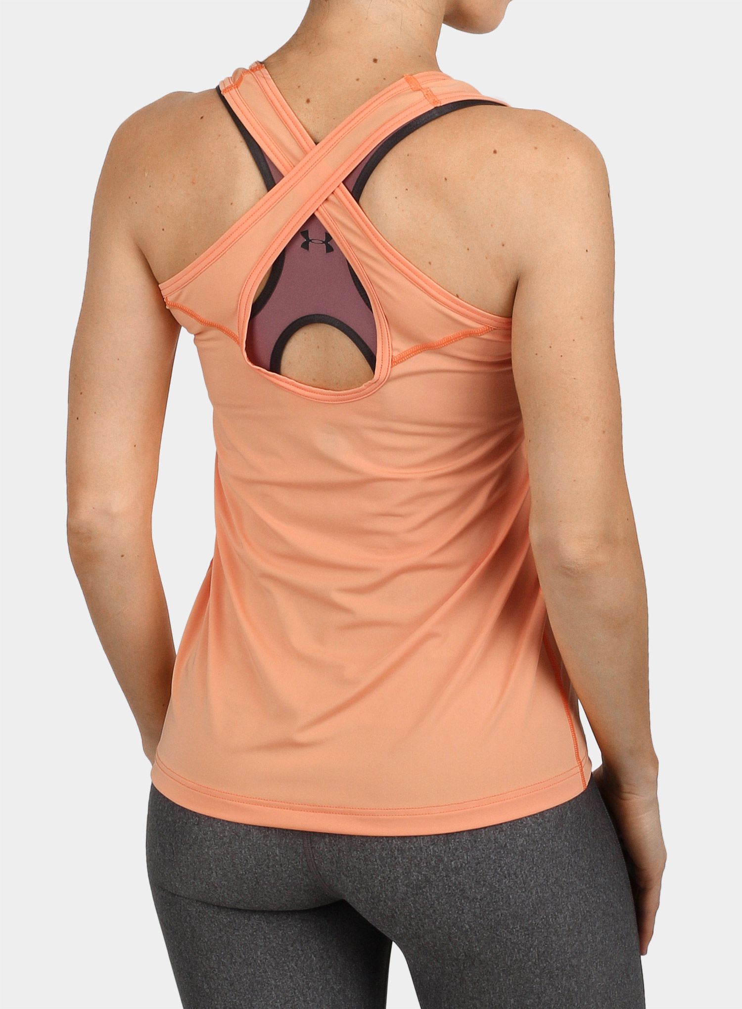 Ženska majica Sensor Coolmax Fresh Performance Tee - apricot hand