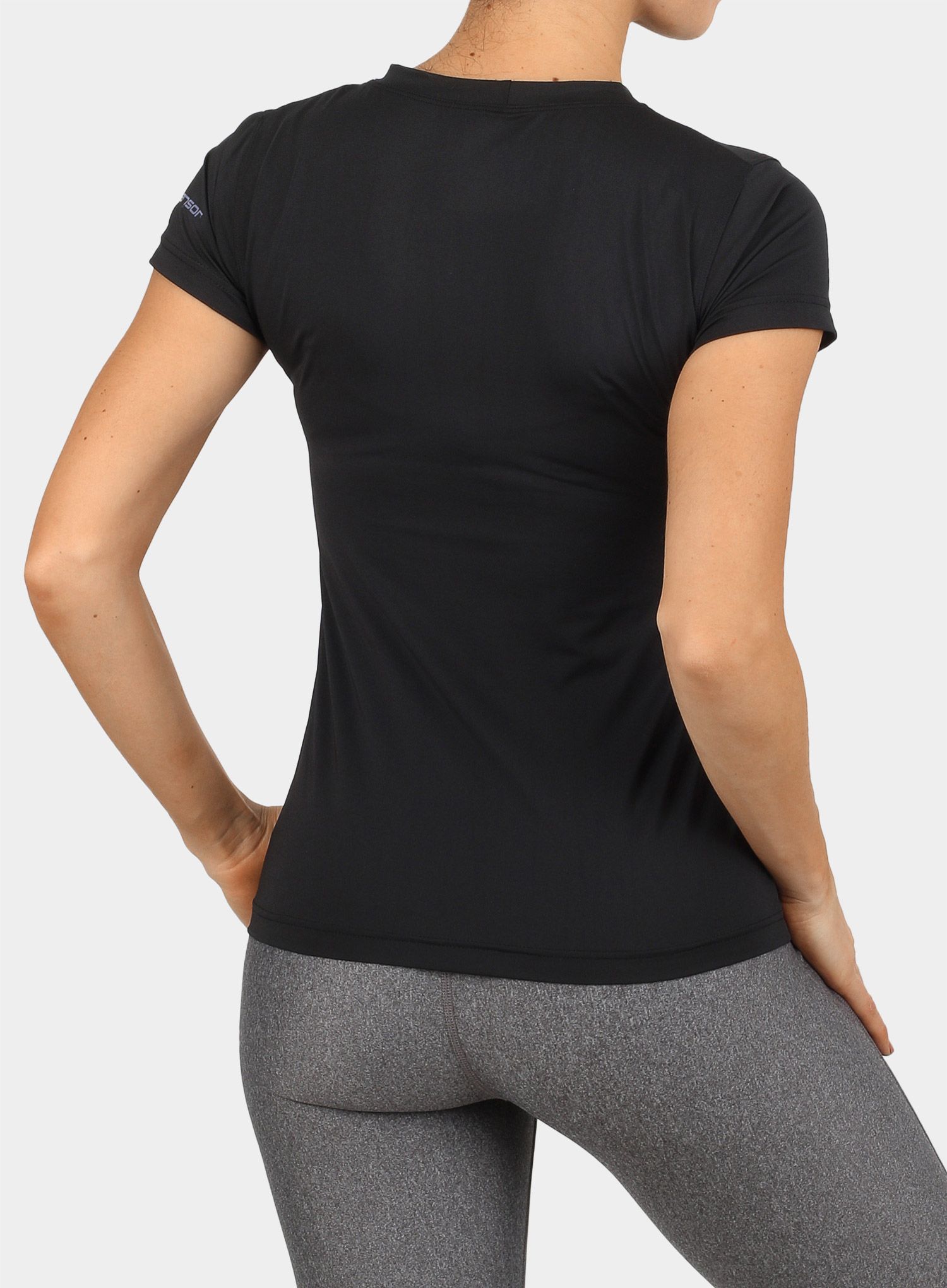 Ženska majica Sensor Coolmax Fresh Performance Tee - black arrows