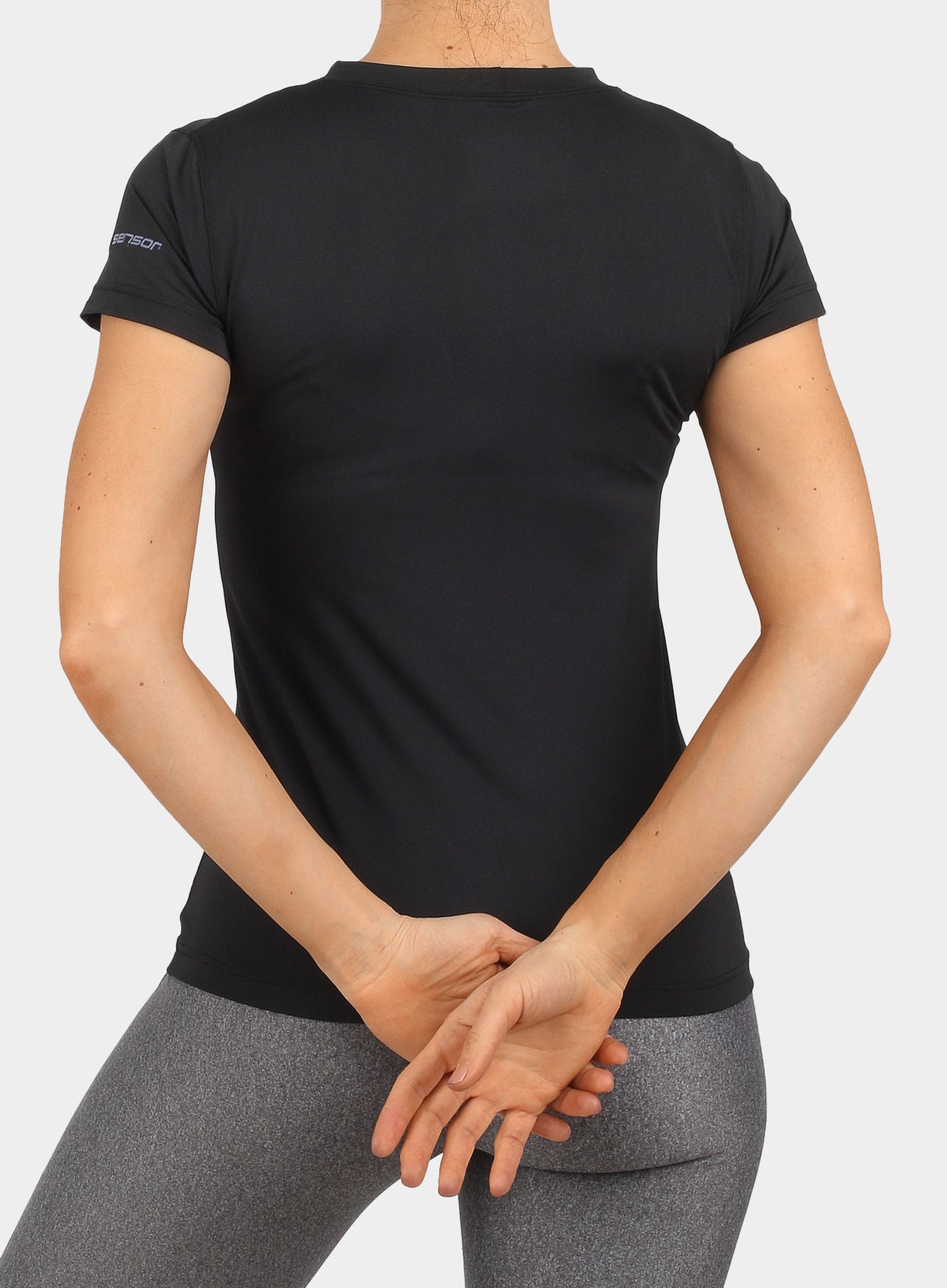 Ženska majica Sensor Coolmax Fresh Performance Tee - black arrows