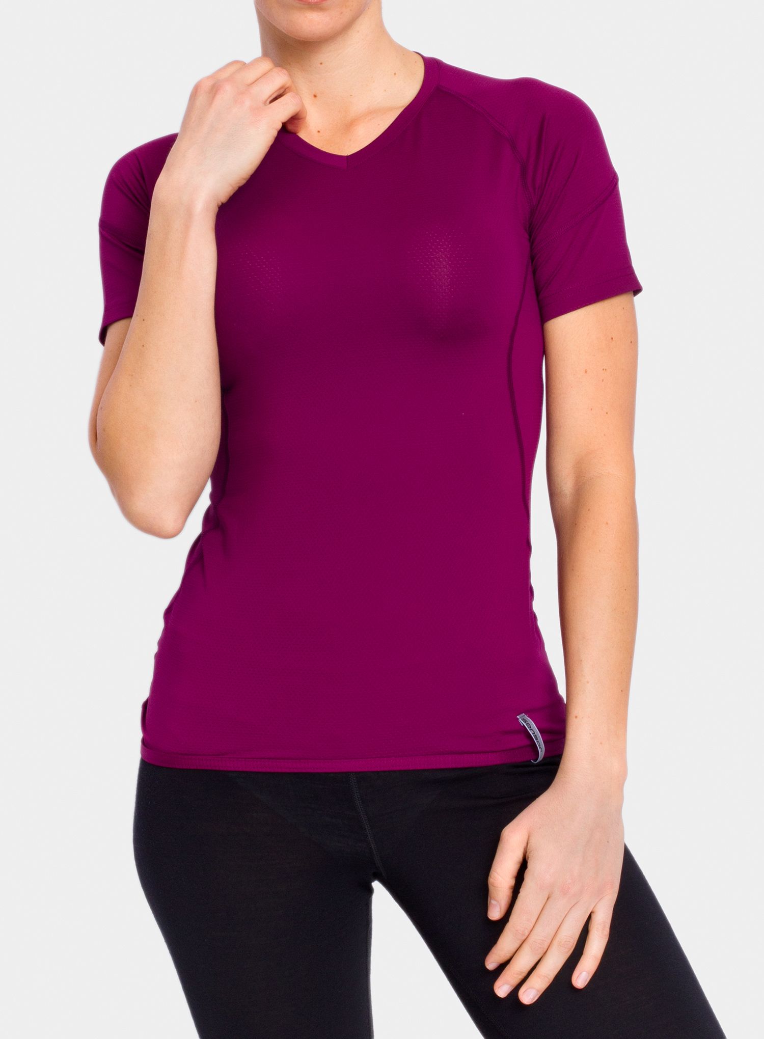 Ženska majica Sensor Coolmax Tech Tee SS - lilla