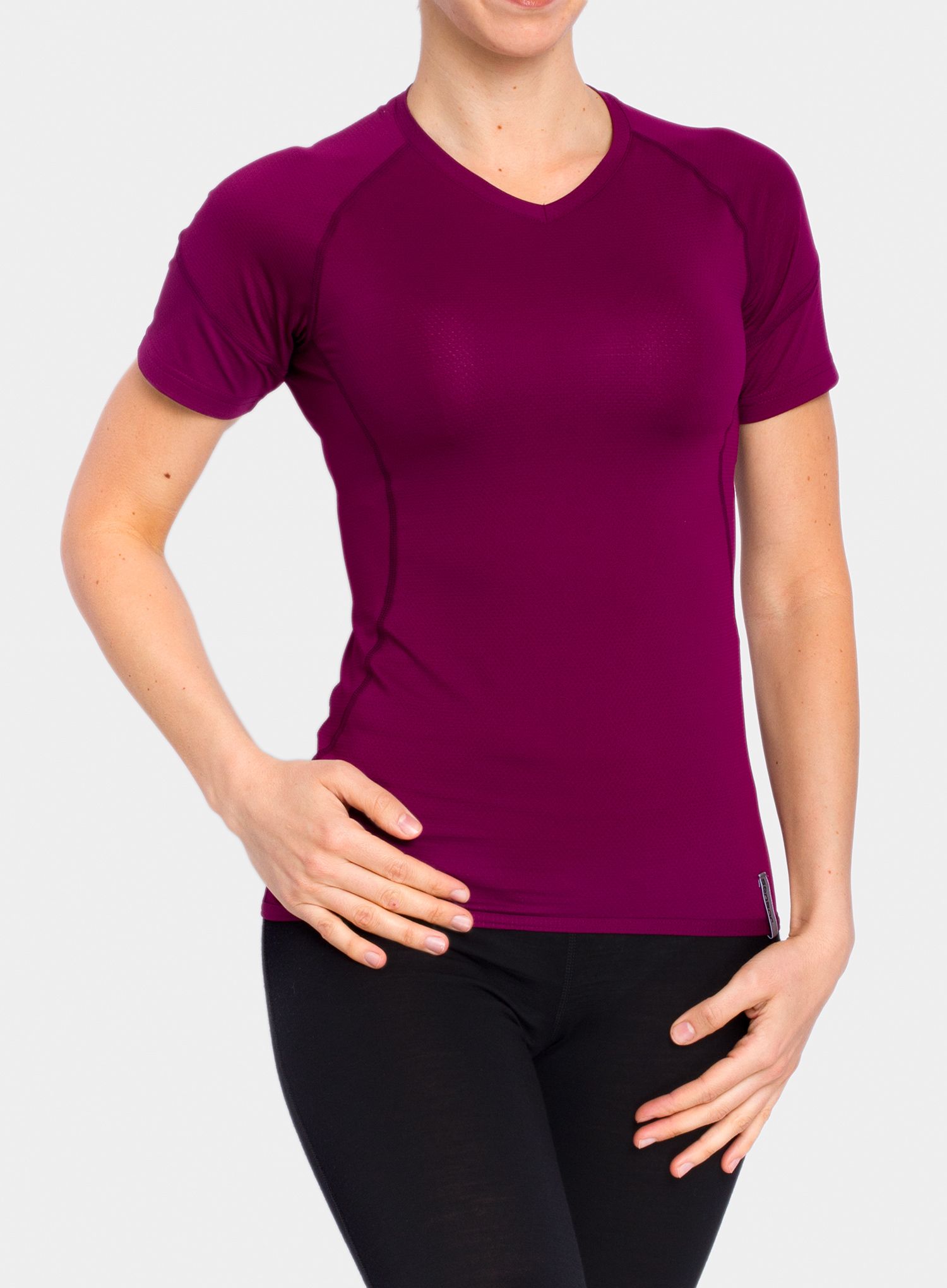 Ženska majica Sensor Coolmax Tech Tee SS - lilla