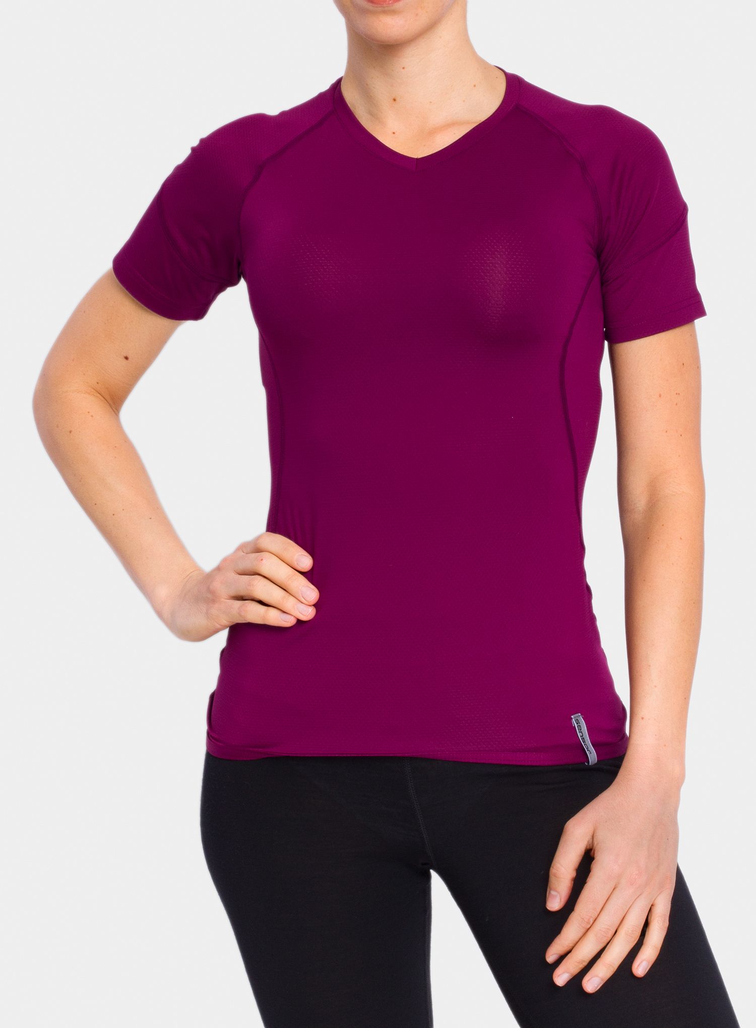 Ženska majica Sensor Coolmax Tech Tee SS - lilla