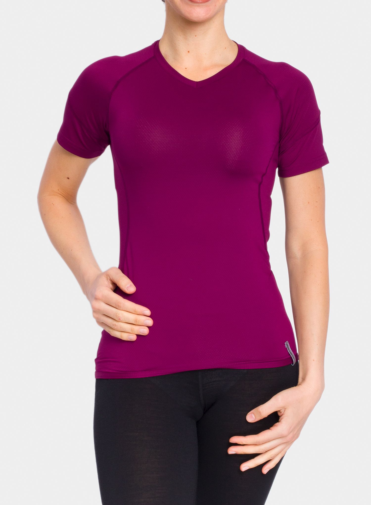 Ženska majica Sensor Coolmax Tech Tee SS - lilla
