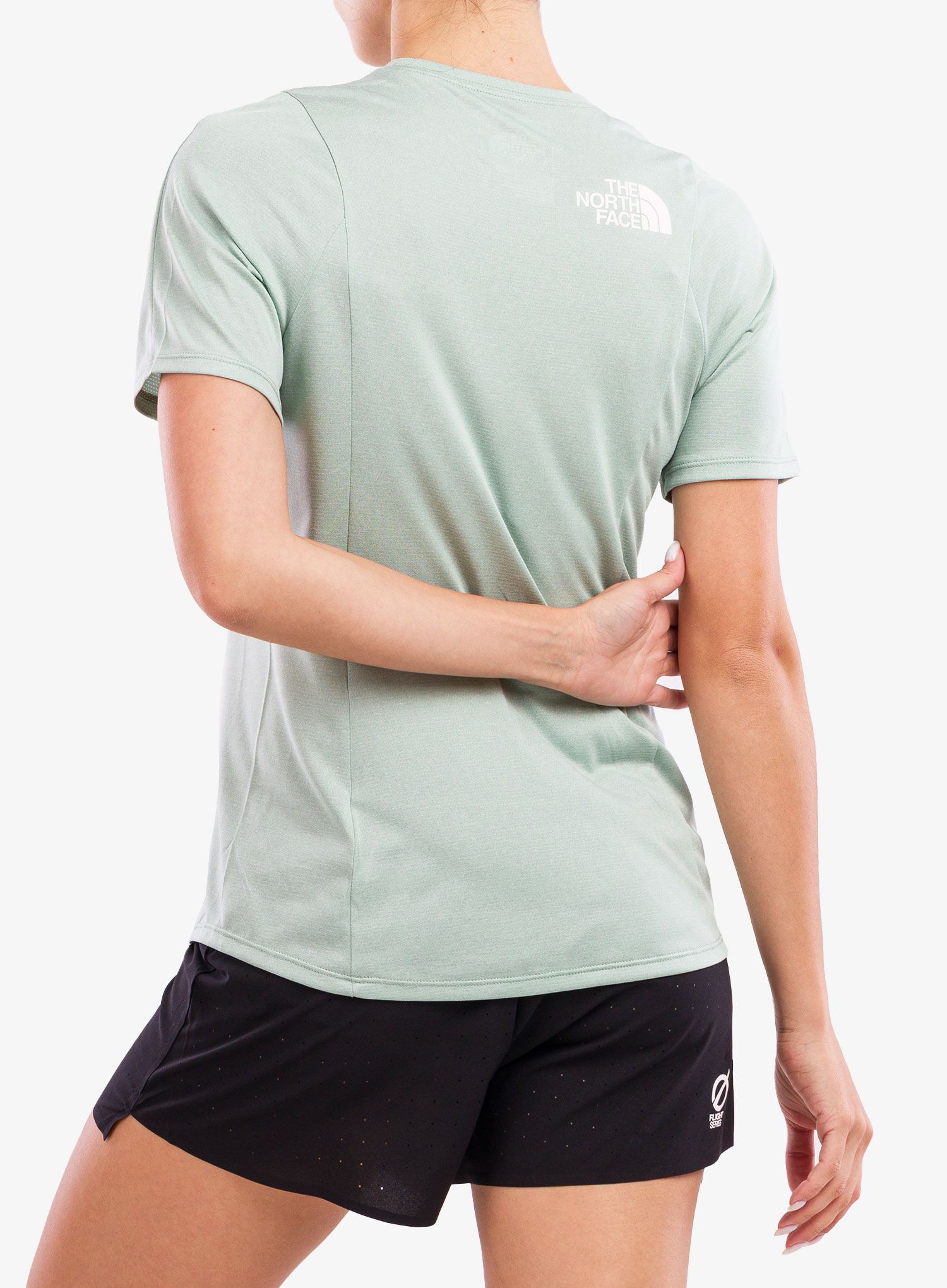 Ženska majica The North Face Flight Better Than Naked S/S - jadeite green heather