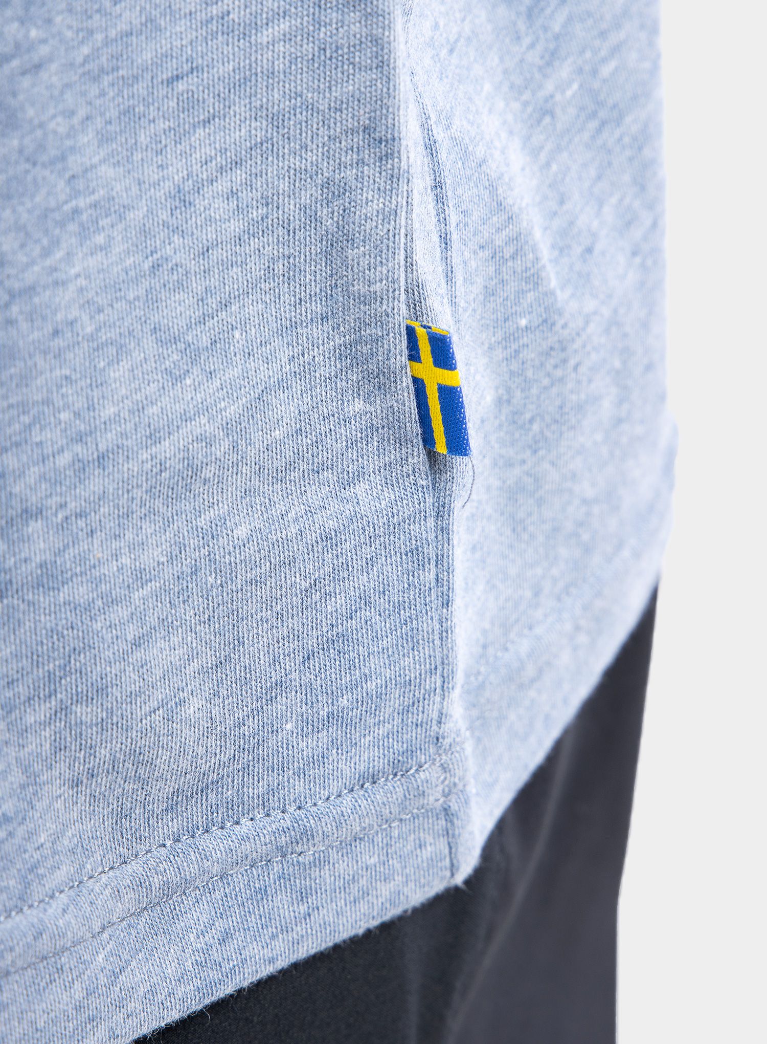 Majica Fjallraven 1960 Logo T-Shirt - uncle blue melange