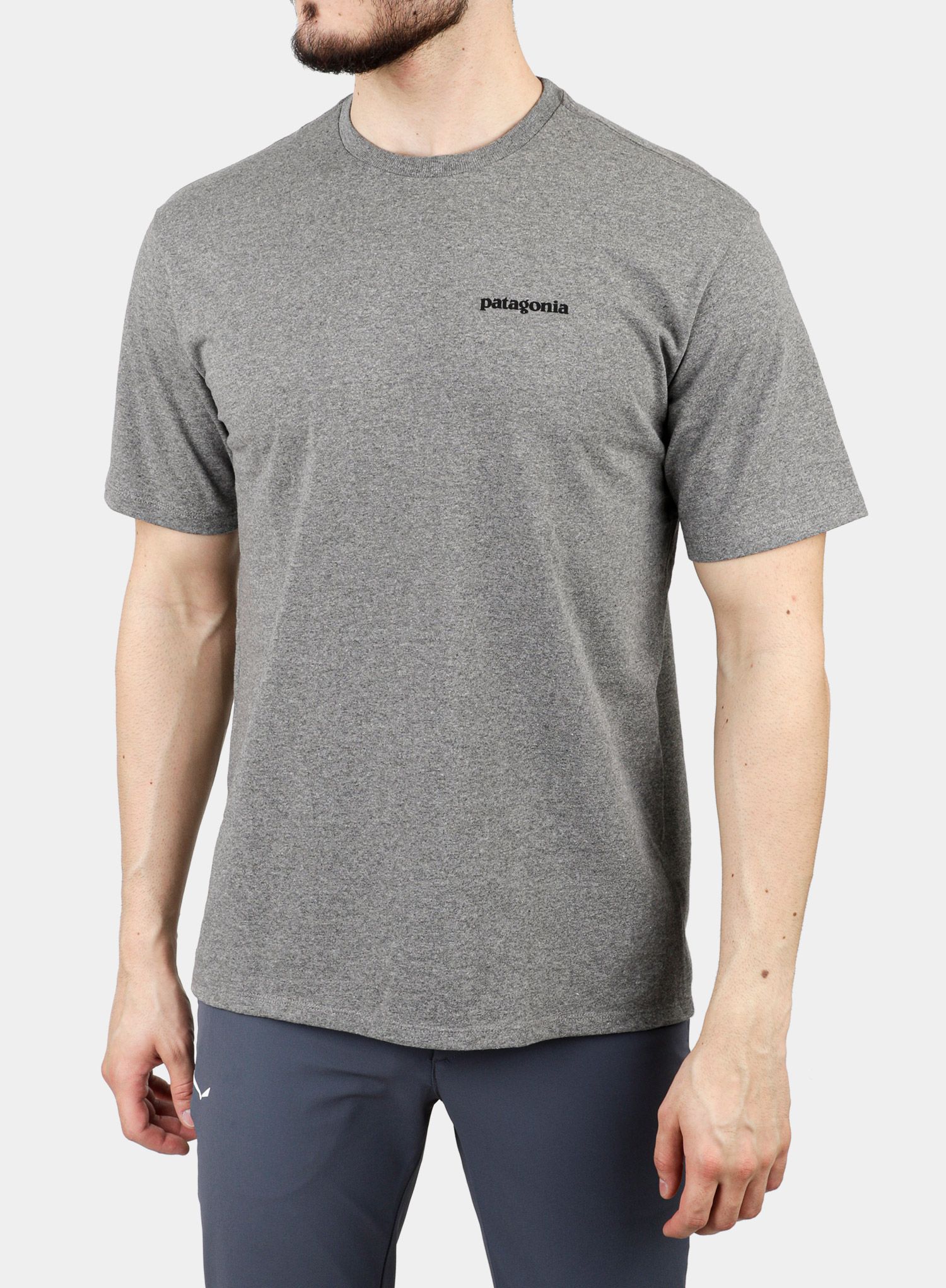 Majica Patagonia P-6 Logo Responsibili-Tee - gravel heather