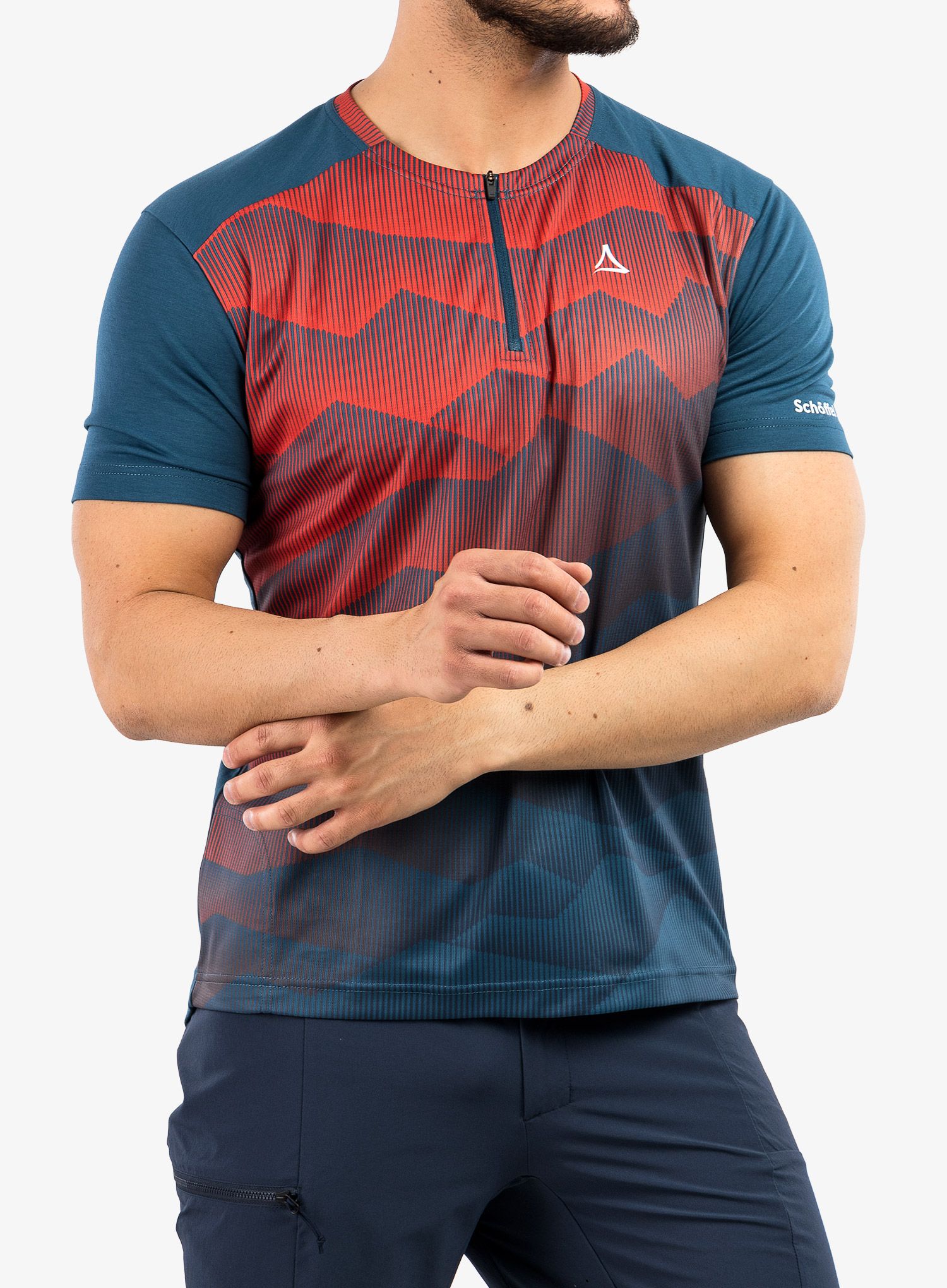 Biciklistička majica Schoffel Shirt Proud M - lakemount blue