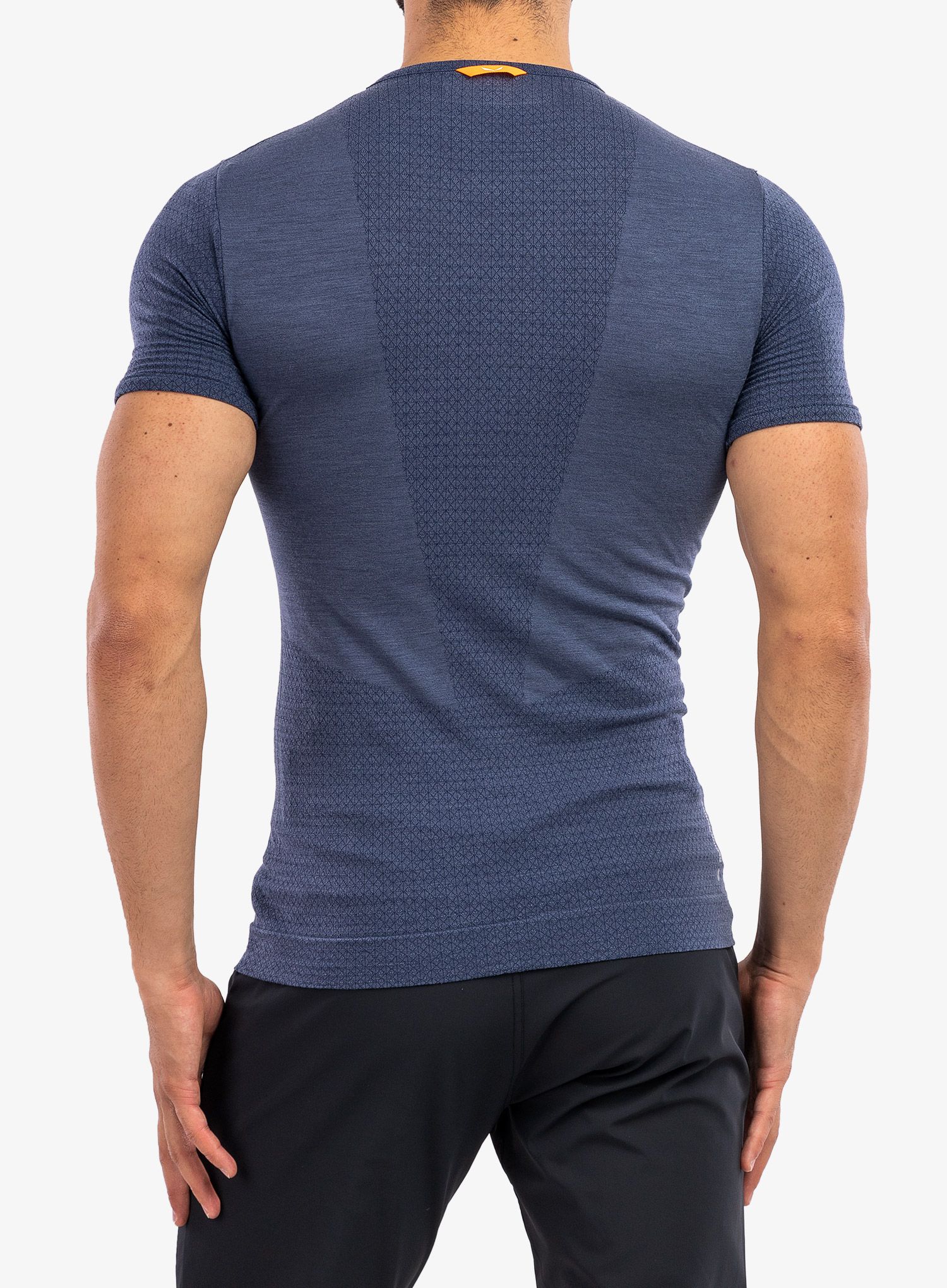 Majica Salewa Zebru Medium Warm Amr T-Shirt - dark denim