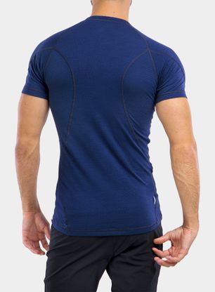 Termo majica Sensor Merino DF Tee S/S - deep blue