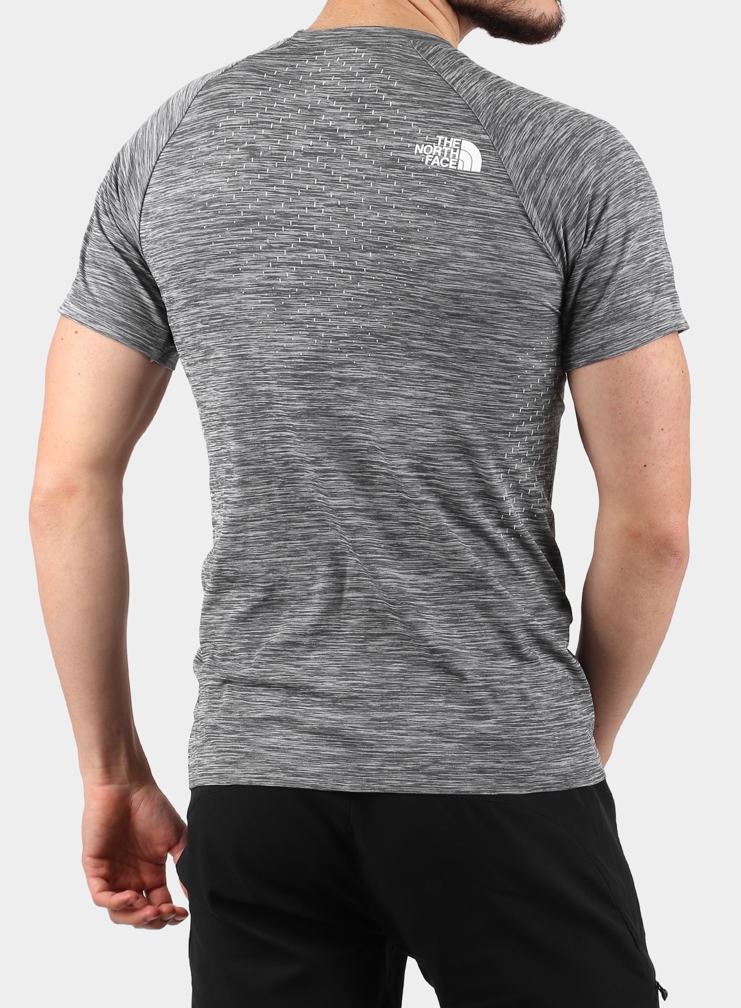 Majica The North Face Impendor Seamless Tee - blk white/white