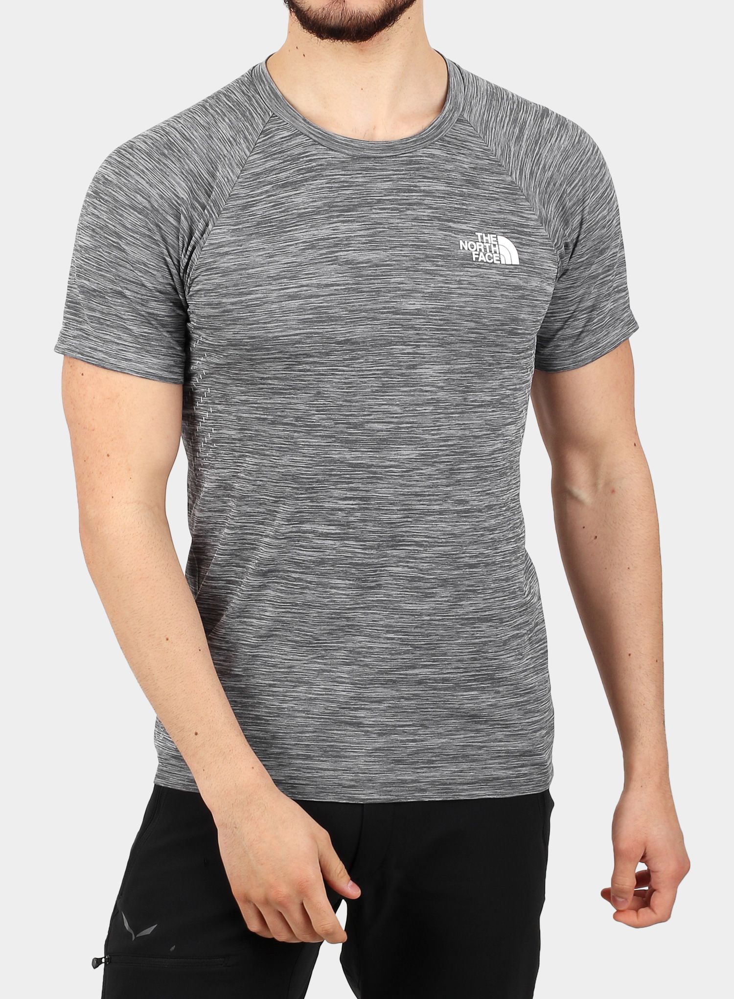 Majica The North Face Impendor Seamless Tee - blk white/white