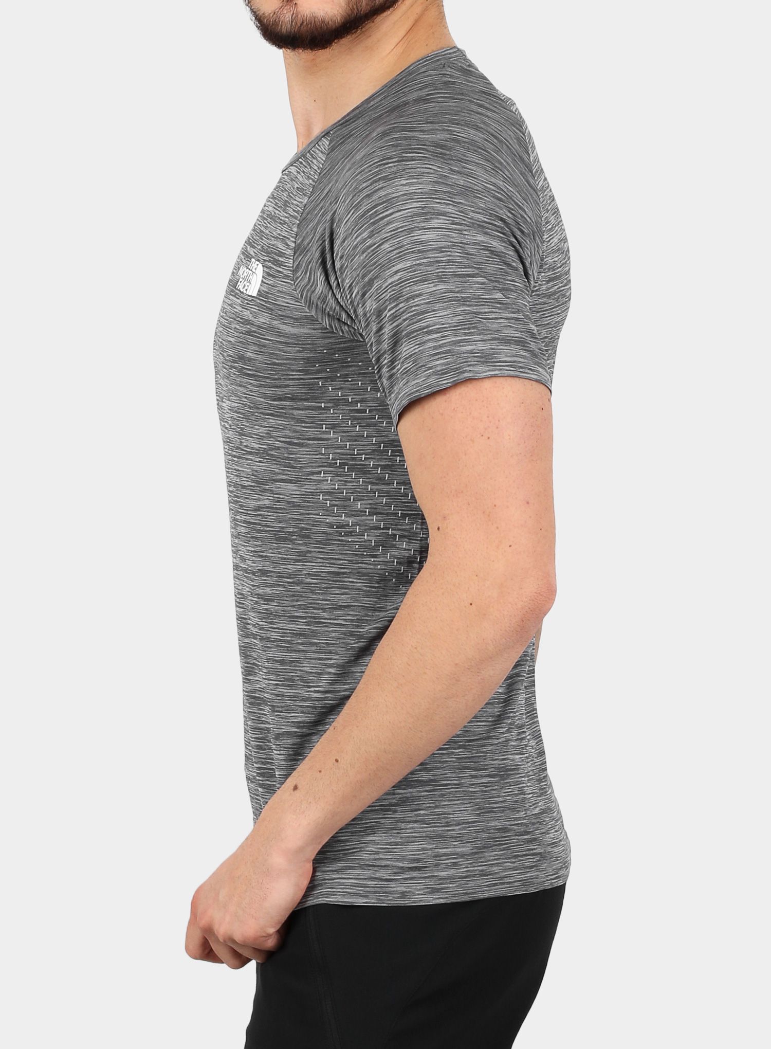 Majica The North Face Impendor Seamless Tee - blk white/white
