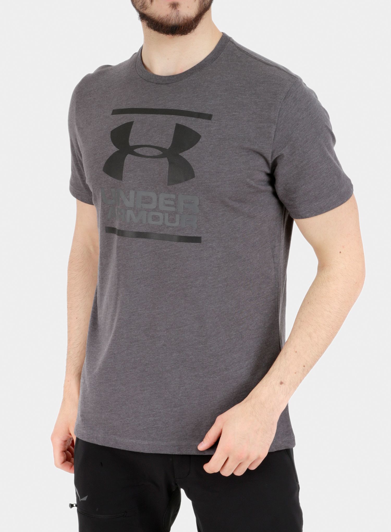 Majica Under Armour UA GL Foundation Short Sleeve T-Shirt - Loose - charcoal medium/graphite