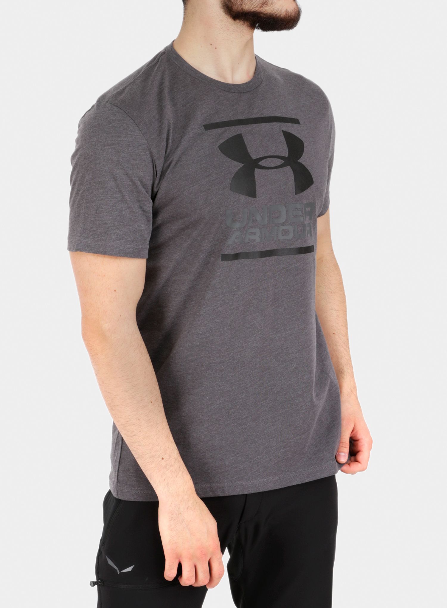 Majica Under Armour UA GL Foundation Short Sleeve T-Shirt - Loose - charcoal medium/graphite