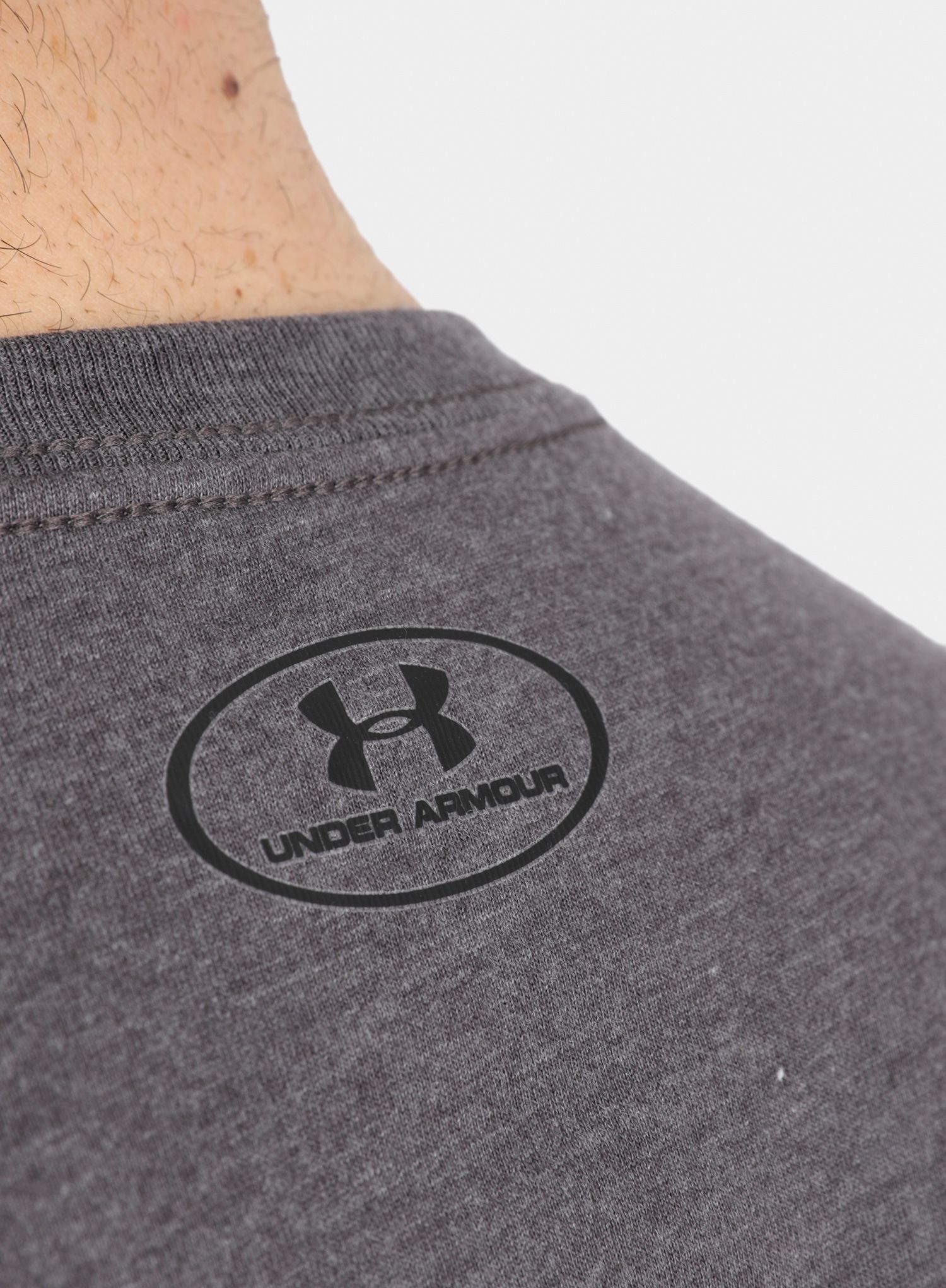 Majica Under Armour UA GL Foundation Short Sleeve T-Shirt - Loose - charcoal medium/graphite