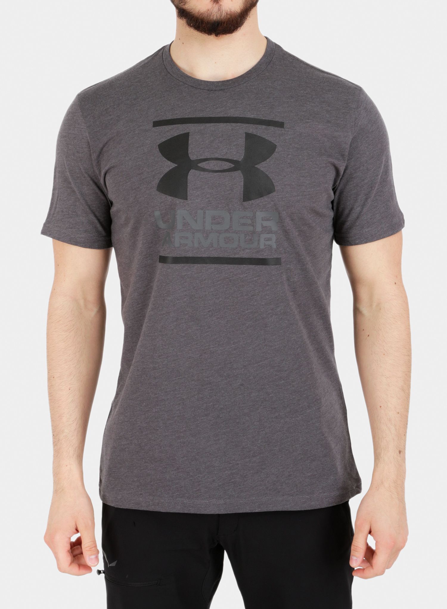 Majica Under Armour UA GL Foundation Short Sleeve T-Shirt - Loose - charcoal medium/graphite
