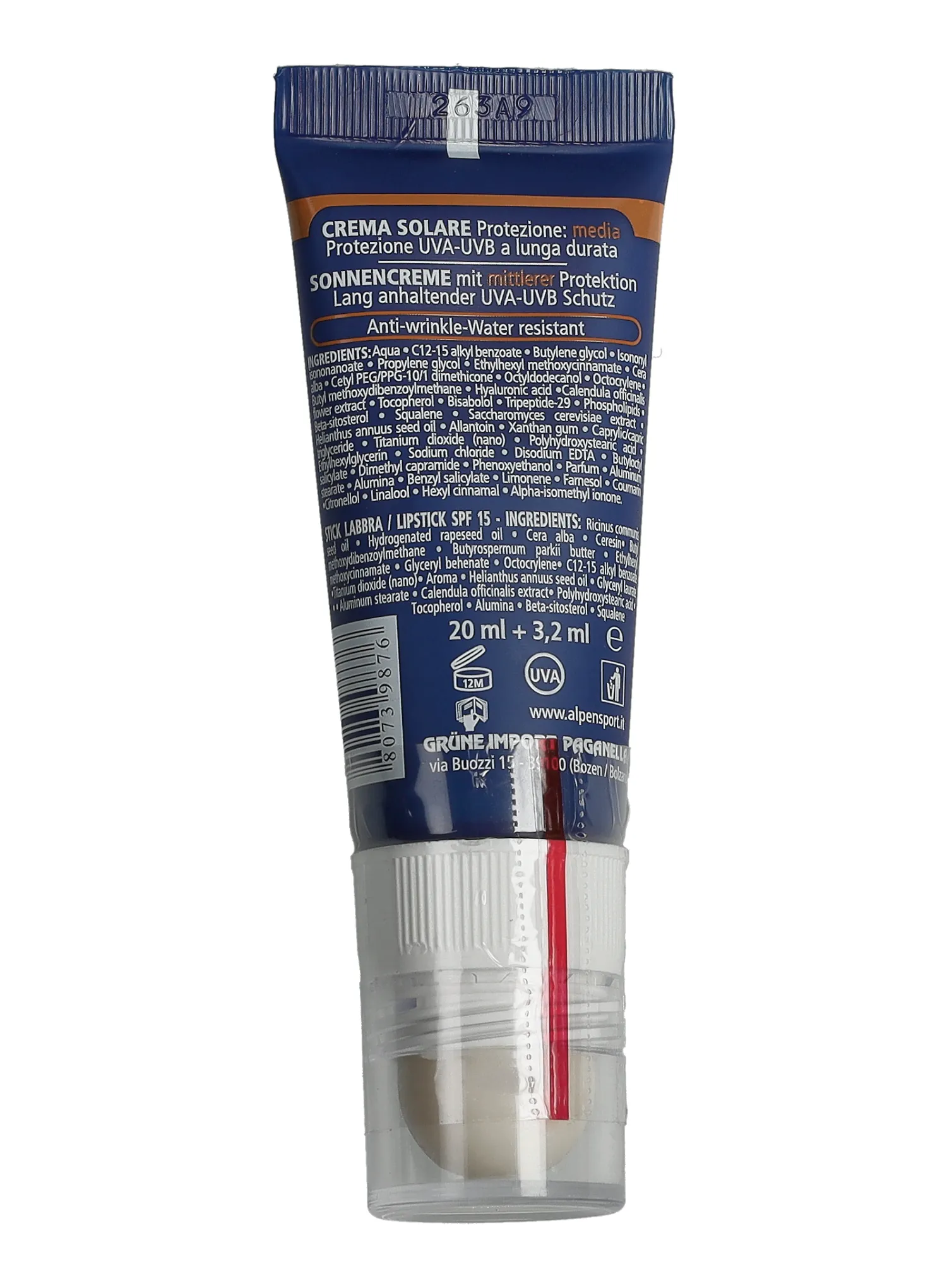 Krema s filterom Alpen Sun Combi SPF 15 23,2 ml