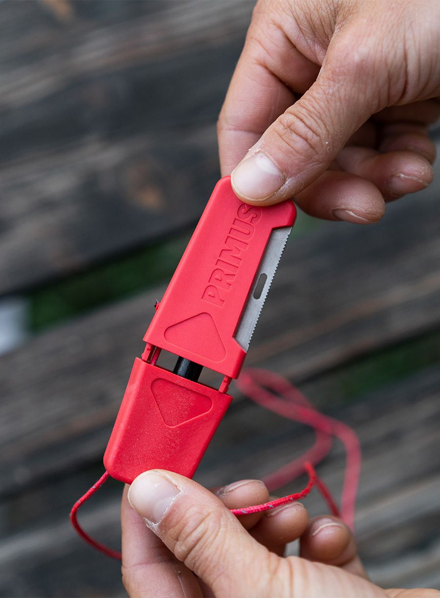 Kremen Primus Ignition Steel L - barn red/red
