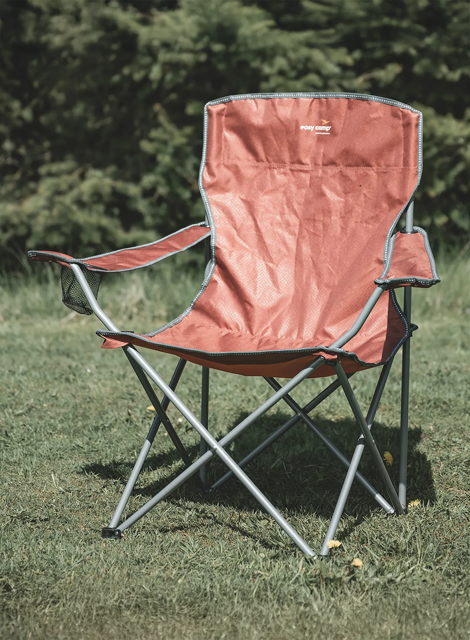 Stolica za kampiranje Easy Camp Spruce Arm Chair - clay red
