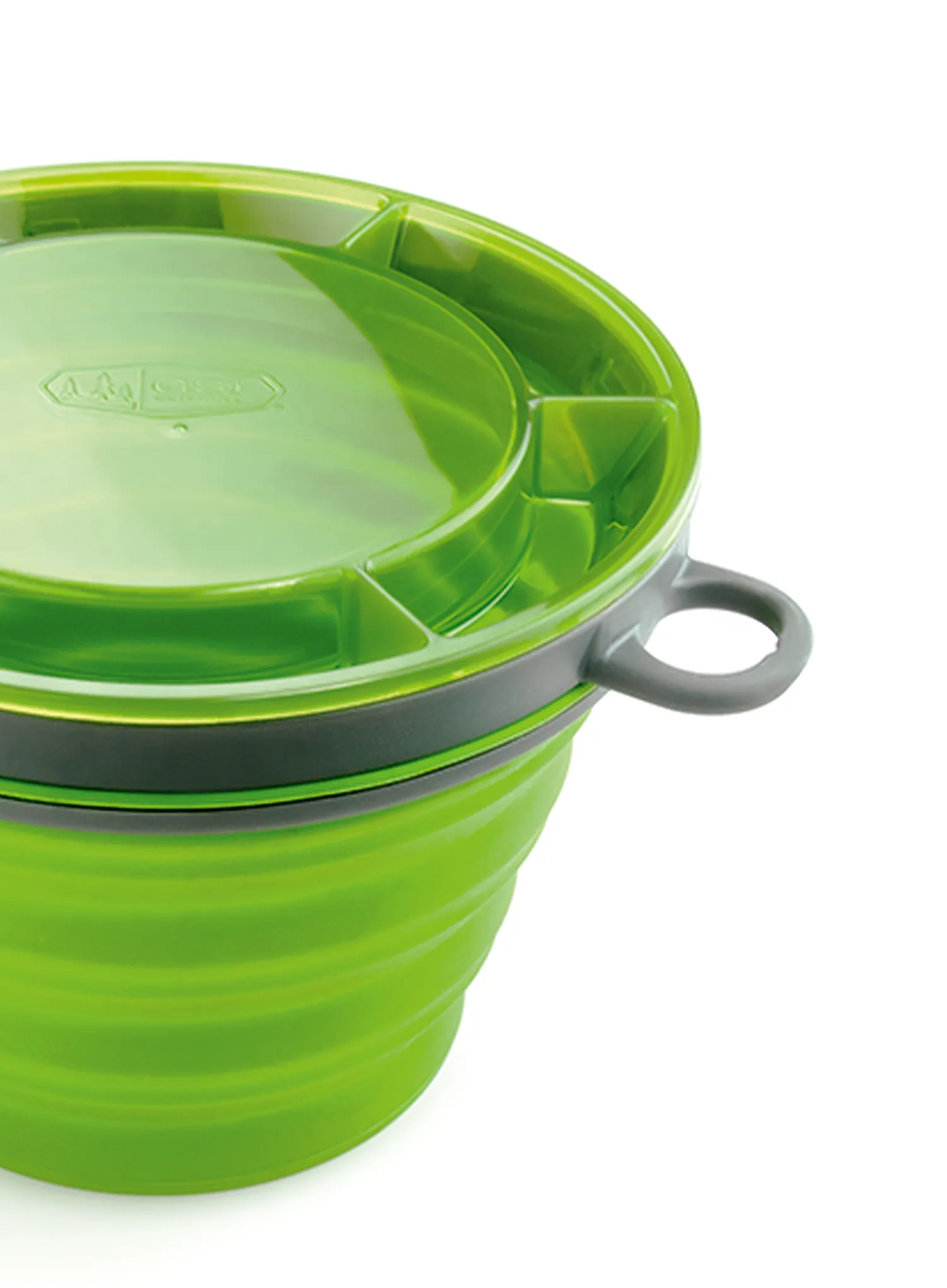 Sklopiva šalica GSI Outdoors Collapsible Fairshare Mug 0,651 l - green
