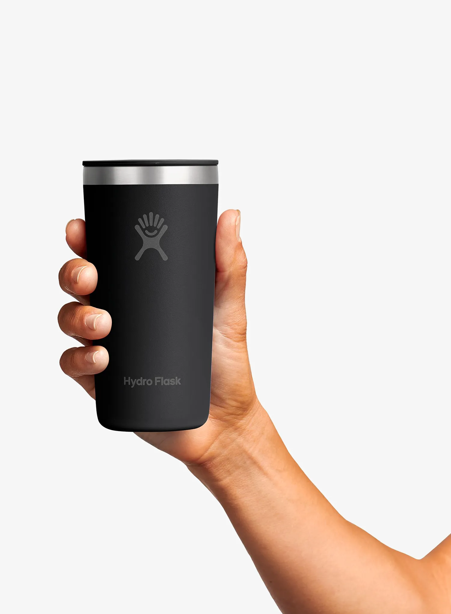 Termo šalica Hydro Flask 12 Oz All Around Tumbler Press-In Lid (355 ml) - black
