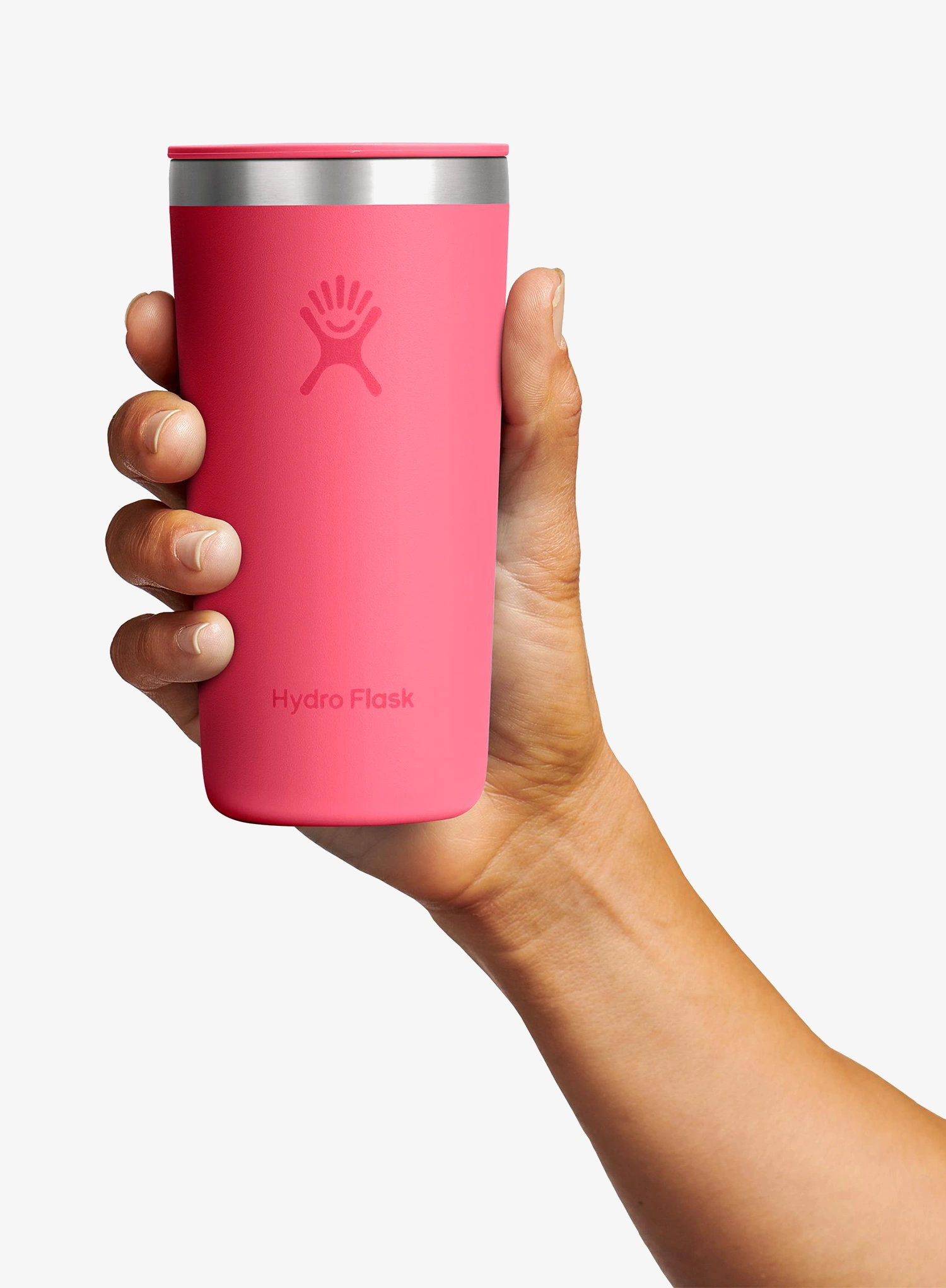 Termo šalica Hydro Flask 12 Oz All Around Tumbler Press-In Lid (355 ml) - popstar pink