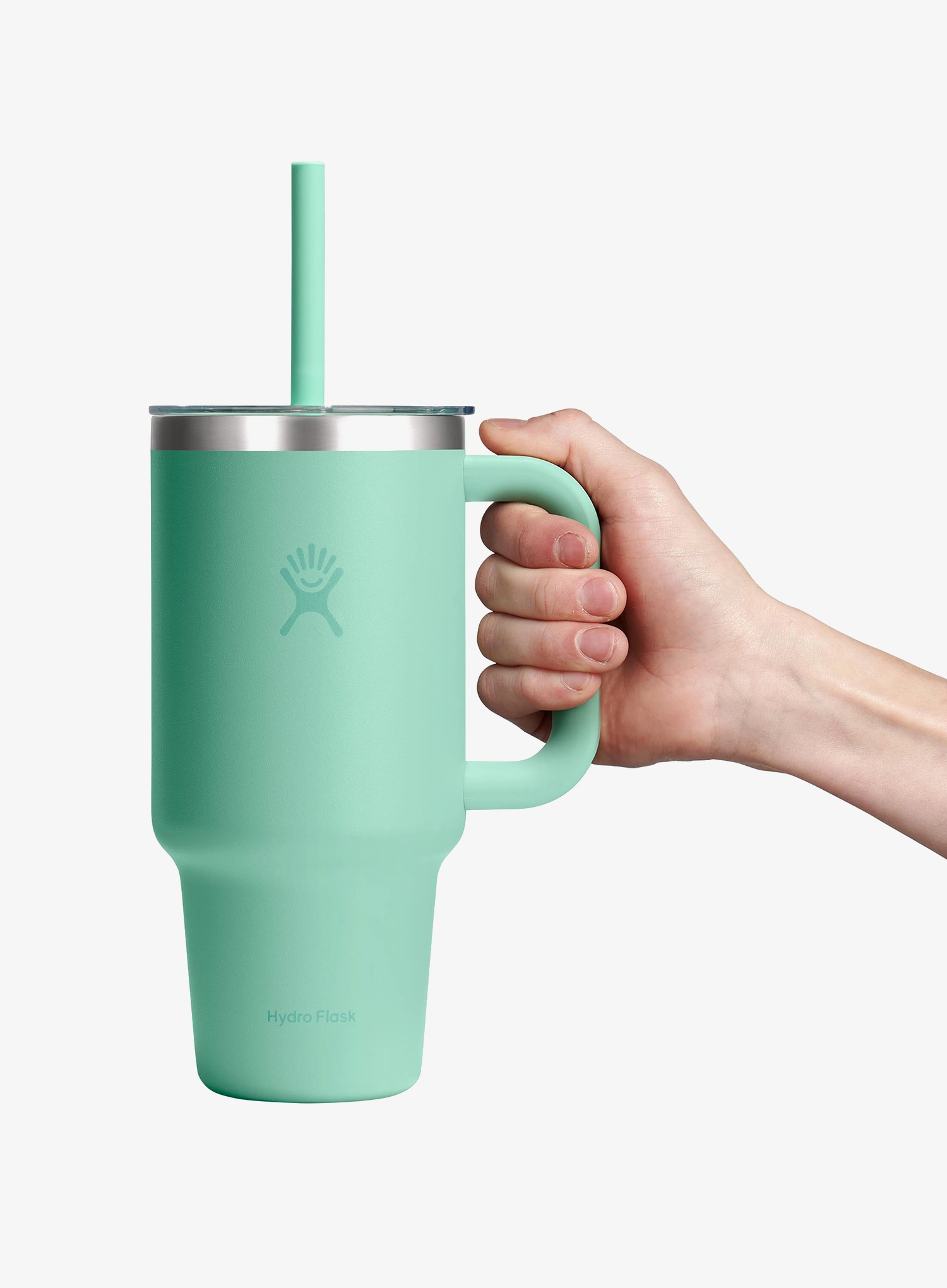 Termo šalica Hydro Flask 32 Oz Travel Tumbler Clear Lid (946 ml) - mermaid green