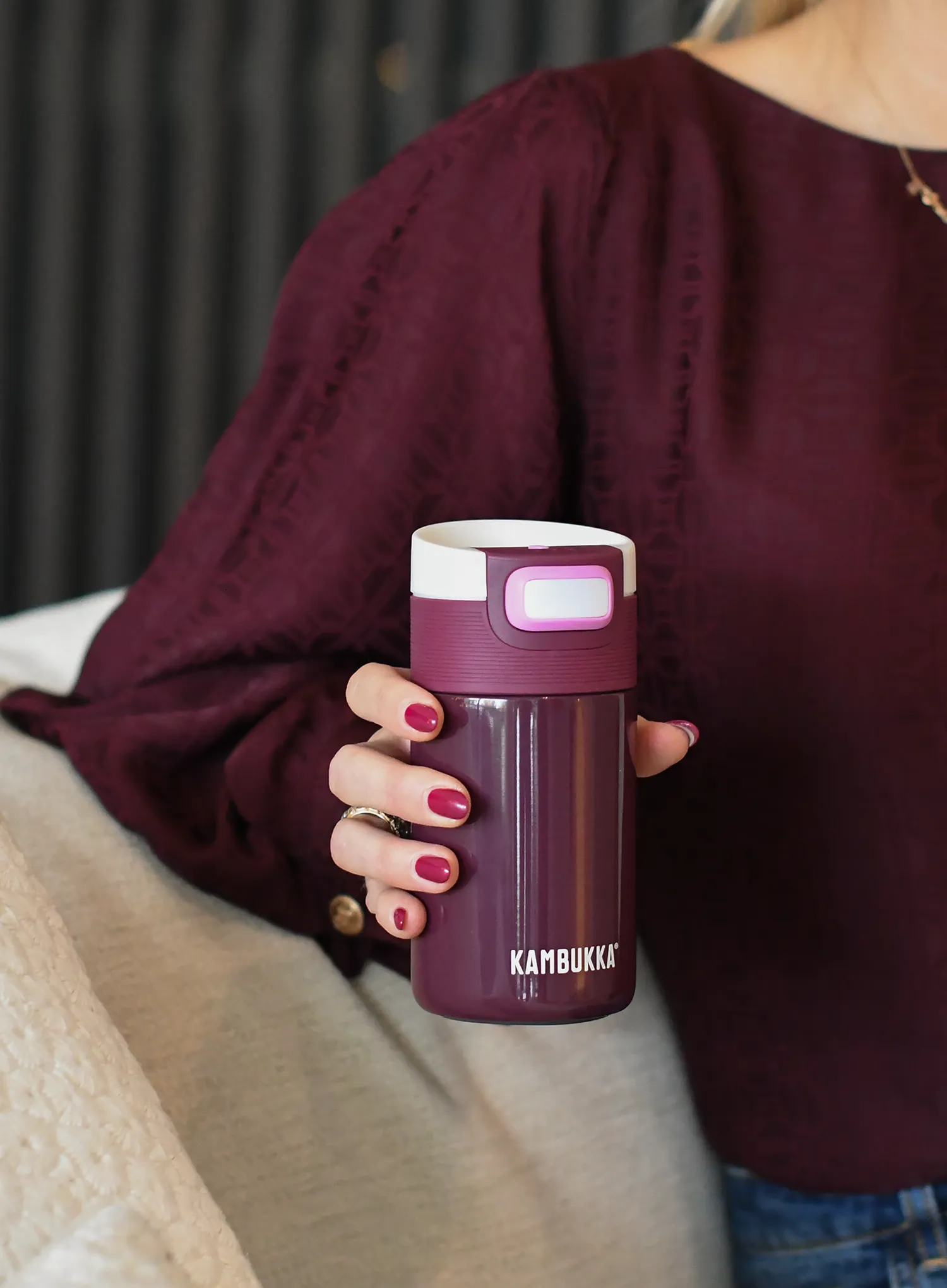 Termo šalica Kambukka Etna 300 ml - cherry lacquer