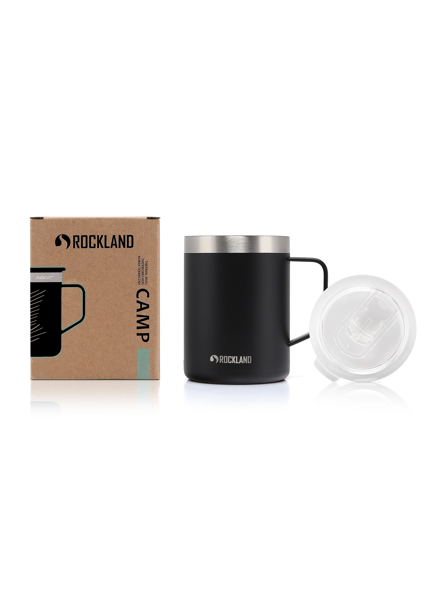 Termo šalica Rockland Camp Mug (0,42 l) - black