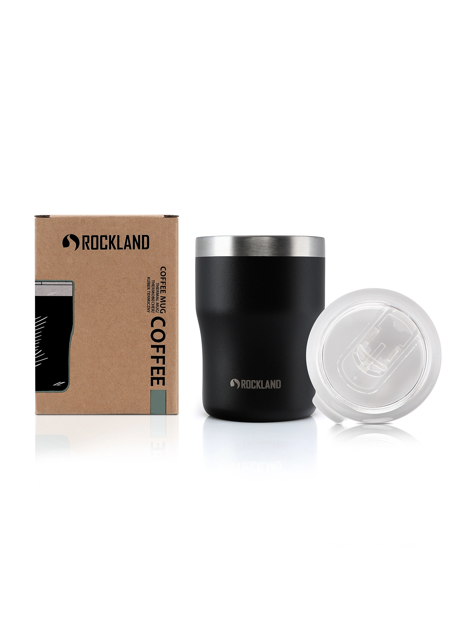 Termo šalica Rockland Coffee 300 ml - black