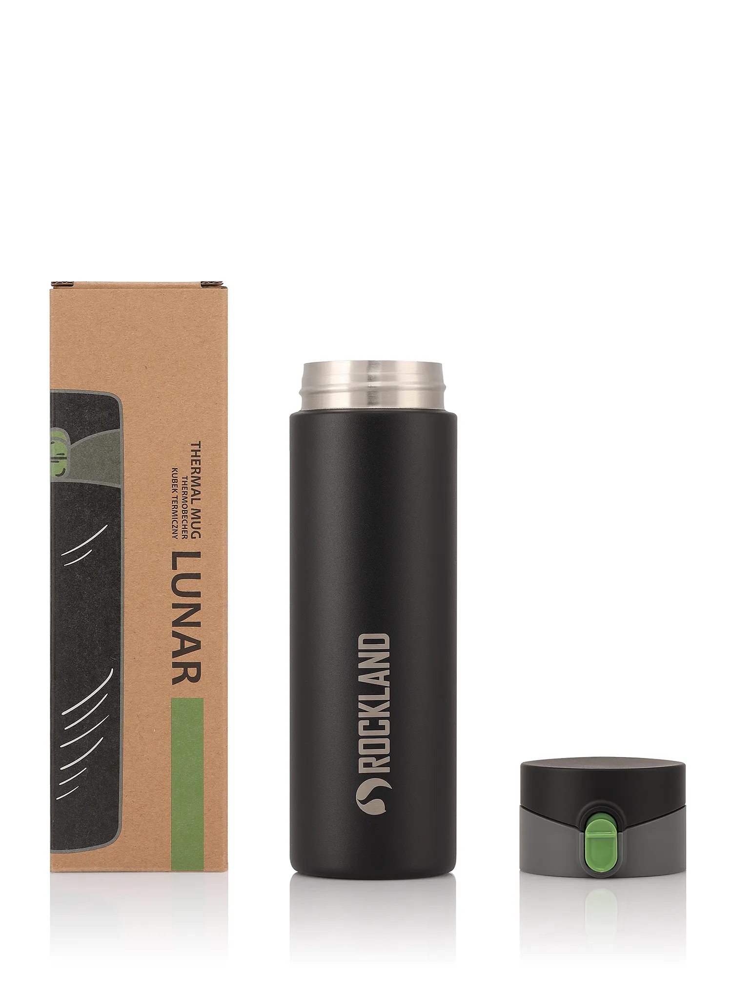 Termo šalica Rockland Lunar 0.5 L - black