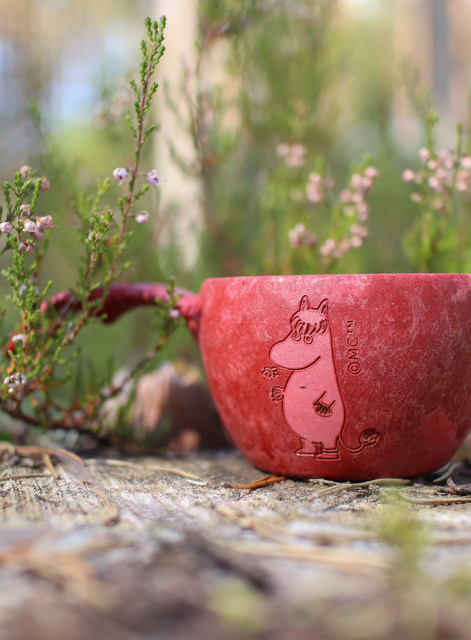 Putna šalica Kupilka 12 Moomin Snorkmaiden (0,12 l) - red