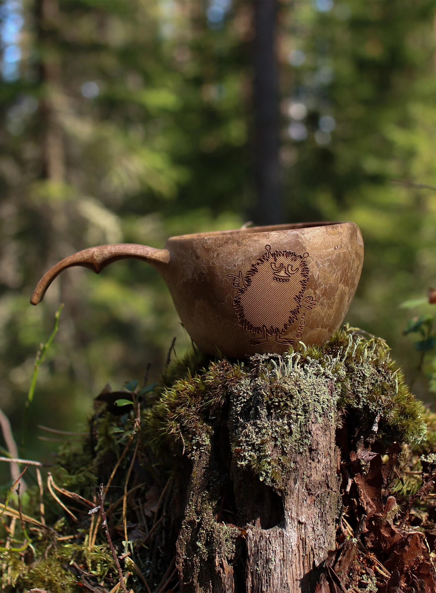 Putna šalica Kupilka 12 Moomin Stinky (0,12 l) - brown