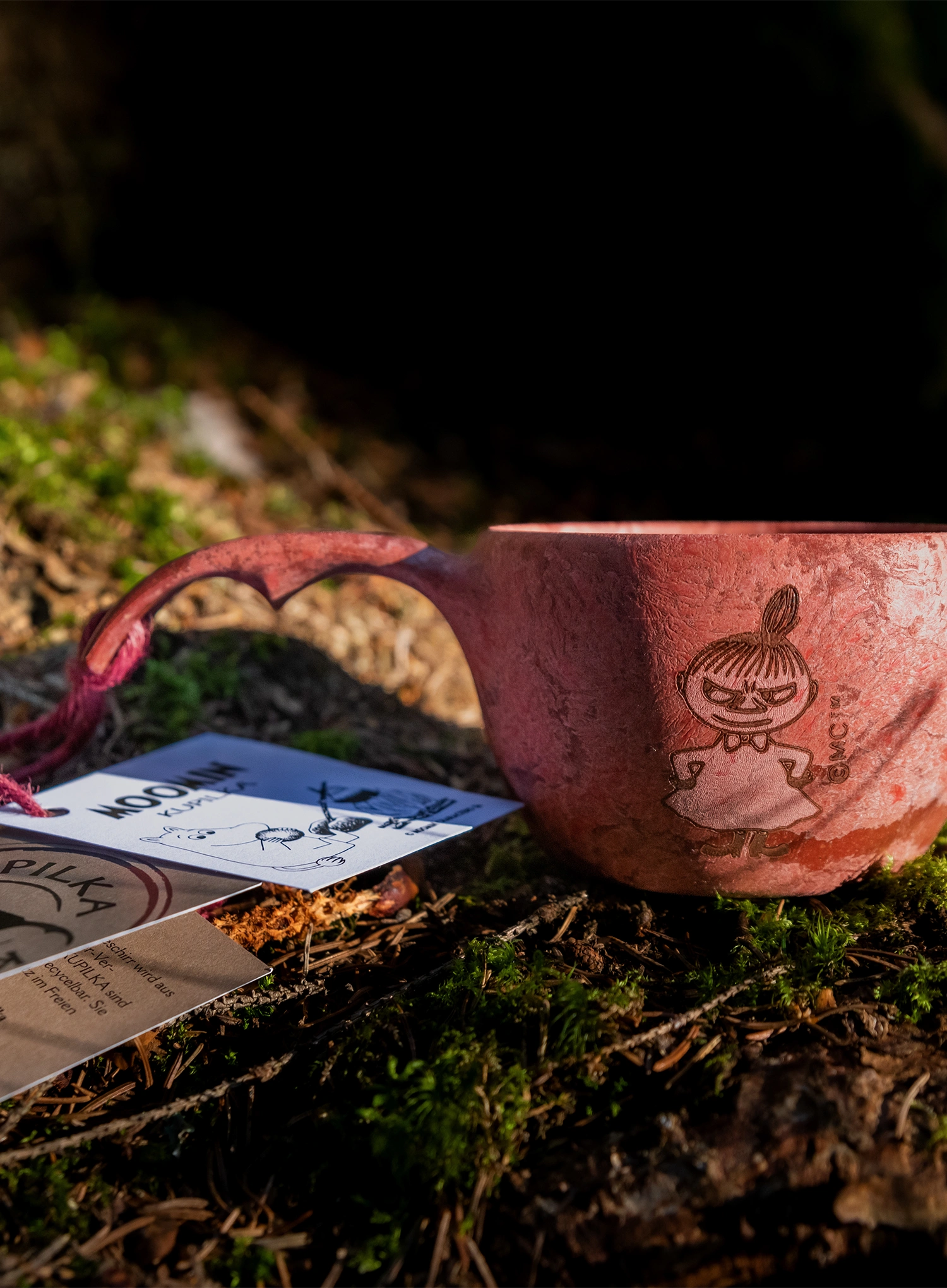 Putna šalica Kupilka 21 Moomin Little My (0,21 l) - red