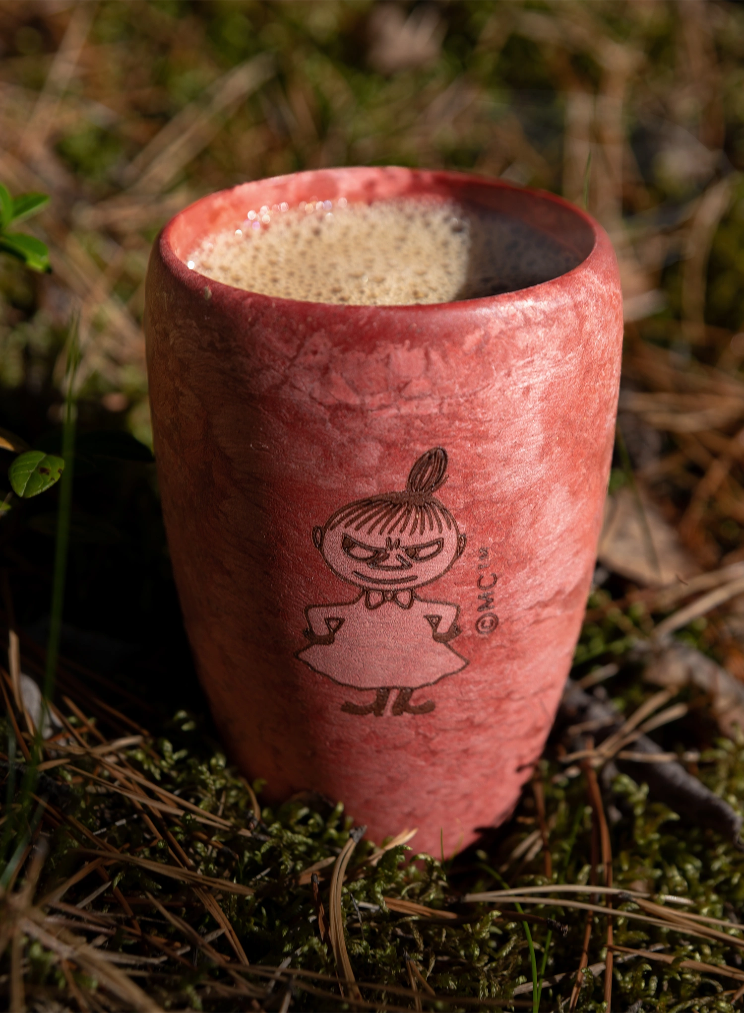 Putna šalica Kupilka 30 Moomin Little My (0,3 l) - red