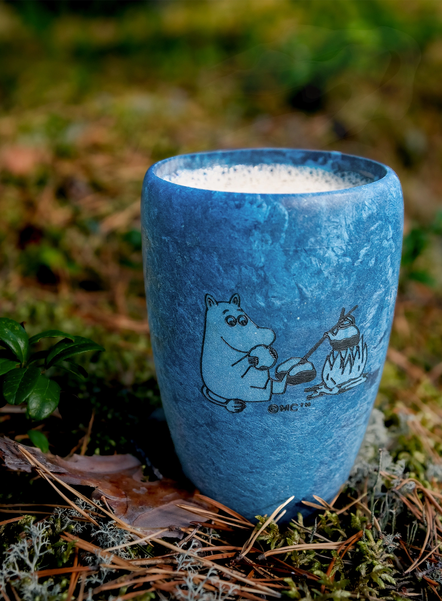 Putna šalica Kupilka 30 Moomin Moomintroll Coffee (0,3 l) - blue