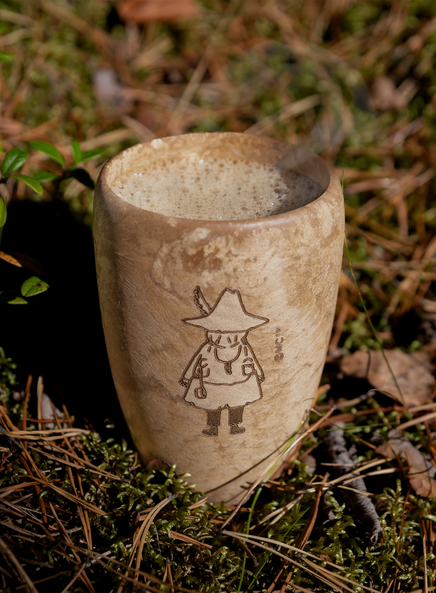 Putna šalica Kupilka 30 Moomin Snufkin (0,3 l) - brown