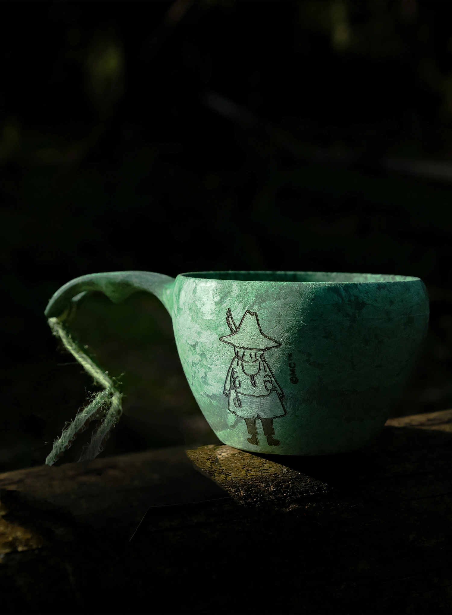 Putna šalica Kupilka 37 Moomin Snufkin (0,37 l) - green