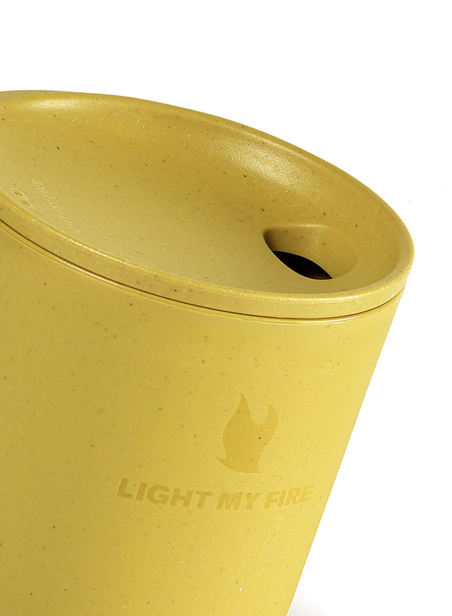 Putna šalica Light My Fire MyCup & Lid Short (0,25 l) - mustyyellow