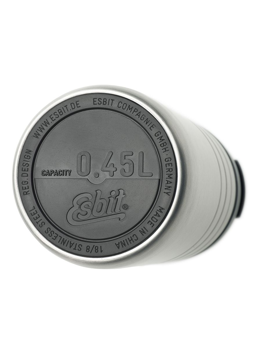 Termo šalica Esbit Majoris Thermo Mug Flip Top 450ml - silver