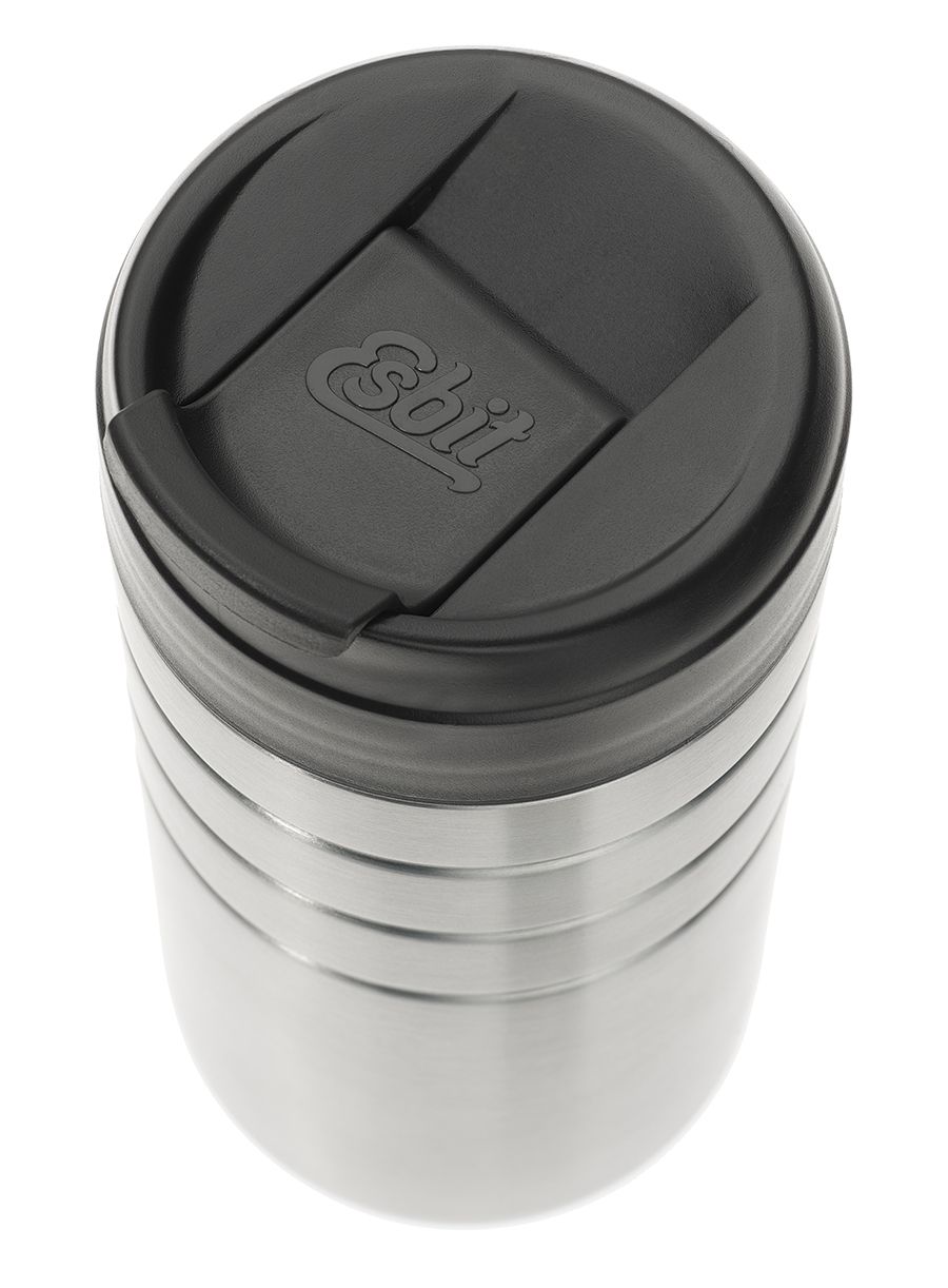 Termo šalica Esbit Majoris Thermo Mug Flip Top 450ml - silver