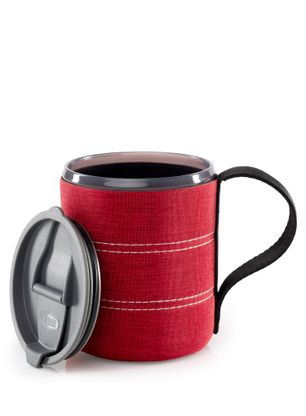 Putna šalica GSI Outdoors Infinity Backpacker Mug 0,5 l - red/red